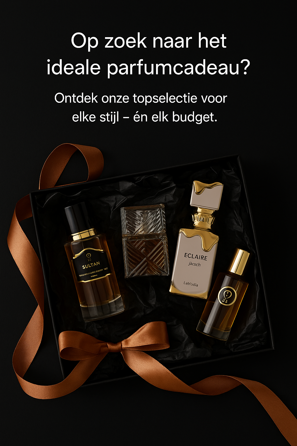 Persoon zoekt het perfecte parfumcadeau tussen luxe geschenken – inspiratie bij MSParfums