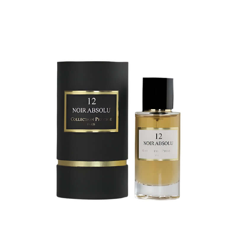 N°12 Noir Absolu Collection Prestige Paris parfum fles en doos – MSParfums