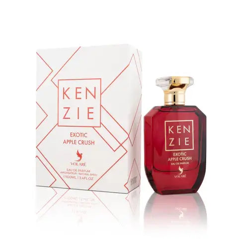Kenzie Amber Lychee Apple Crush parfum met verpakking – frisse appelgeur