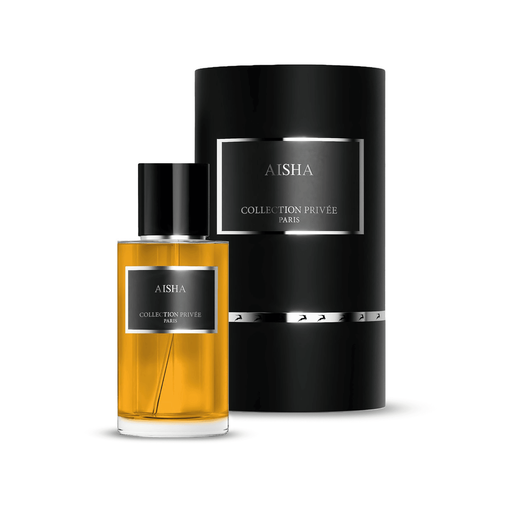 Aisha Parfum Collection Privée – luxe unisex parfum met amber en hout