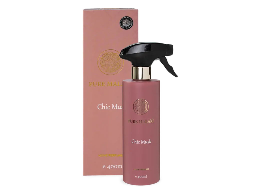 Chic Musk Huisparfum 400ml – Luxe Musk Geur voor Woning | Langdurige Frisse Parfum Spray