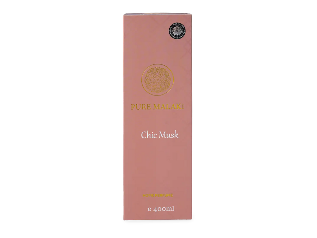 Chic Musk Huisparfum 400ml – Luxe Musk Geur voor Woning | Langdurige Frisse Parfum Spray