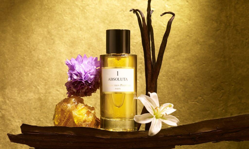 N°1 Absoluta Collection Prestige Paris parfum in luxe setting – MSParfums